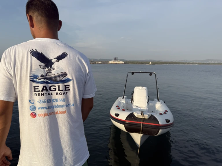 Hire RIB Eagle with a boat licence