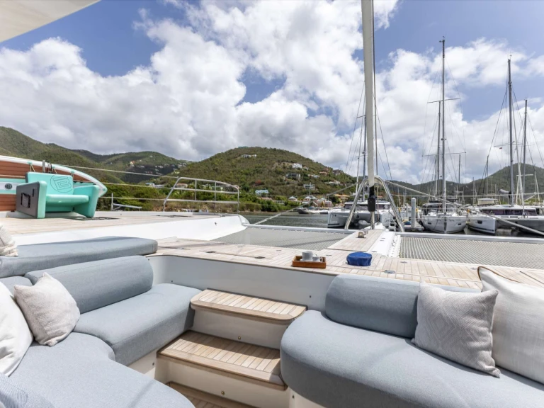 Lagoon AURORA charter bareboat or skippered in  British Virgin Islands (BVI)