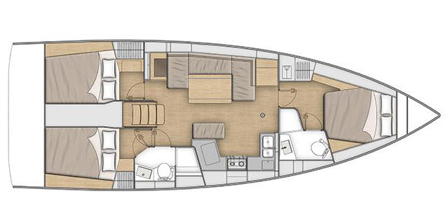 Yacht charter Trogir - Bénéteau Oceanis 40.1 on SamBoat