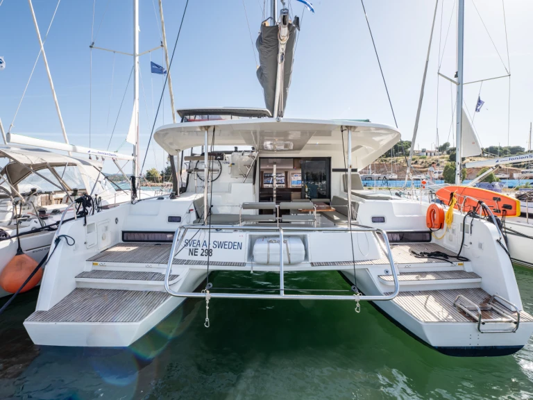 Lagoon Lagoon 42 charter bareboat or skippered in  Néa Péramos