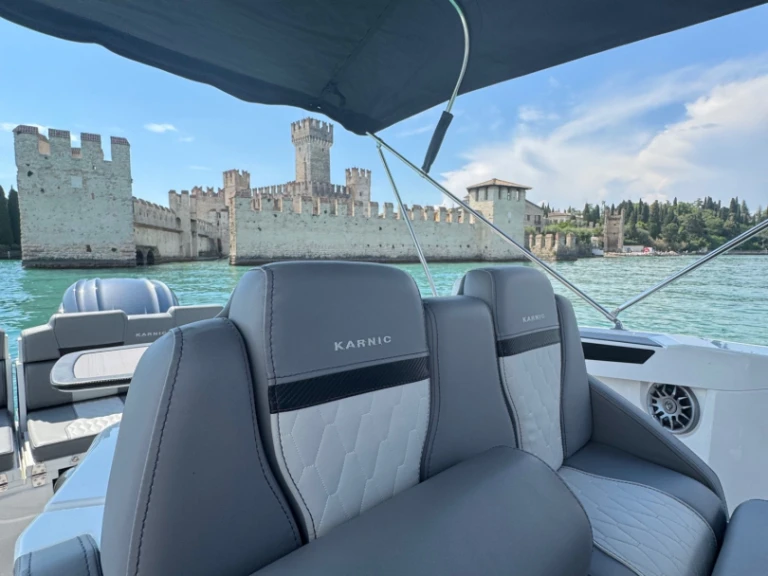 Motorboat hire in Sirmione - Karnic sl 701
