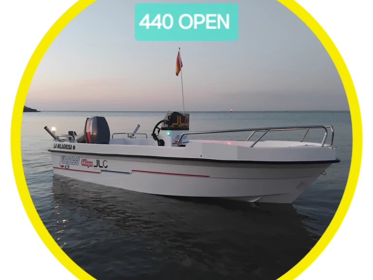 Hire Motorboat FIBERPLAST  with a boat licence