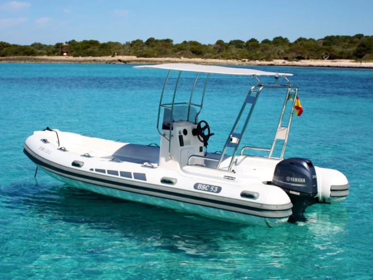 Hire RIB with or without skipper Colzani-Ricambi Cala en Bosch