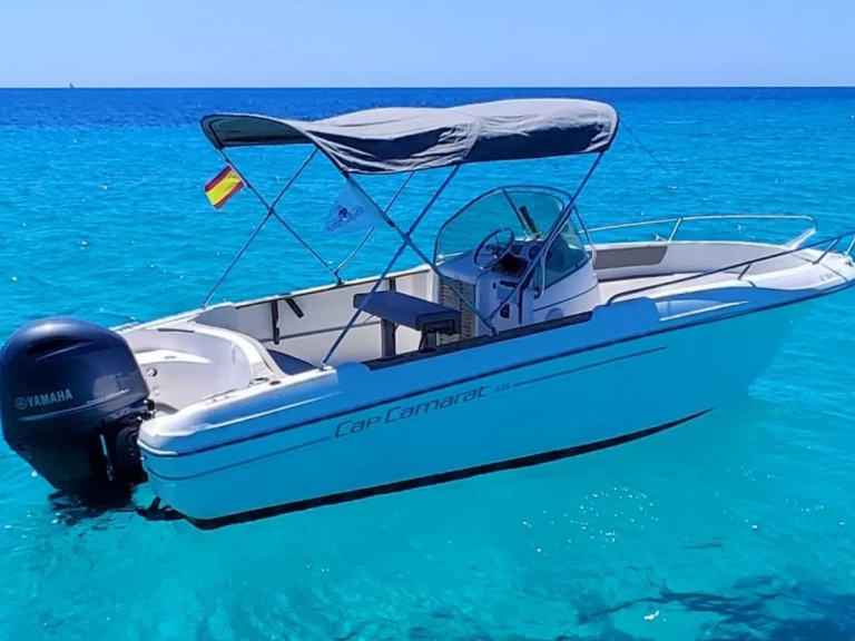 Charter a Jeanneau Cap Camarat 625 in Cala en Bosch on Samboat