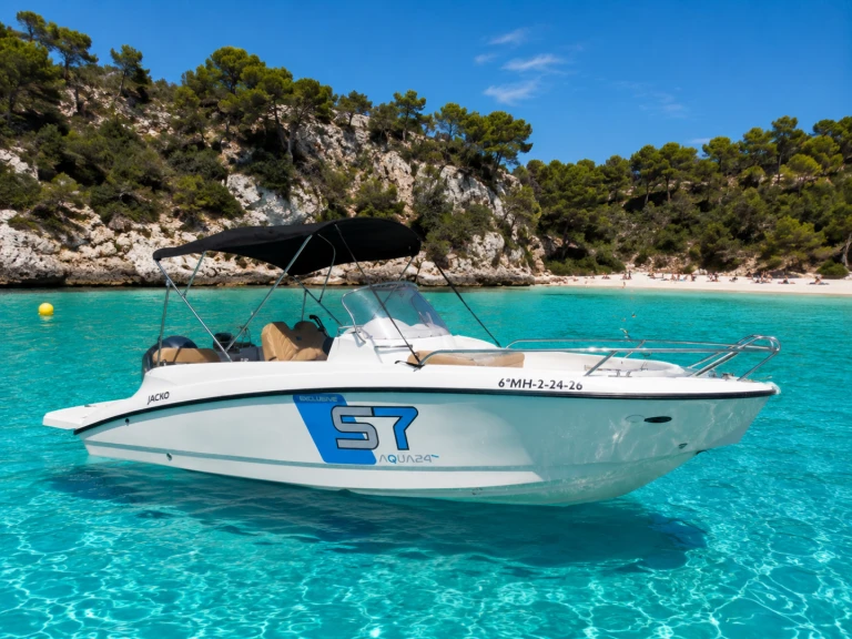 Yacht hire Port de Ciudadella cheap Aqua S7