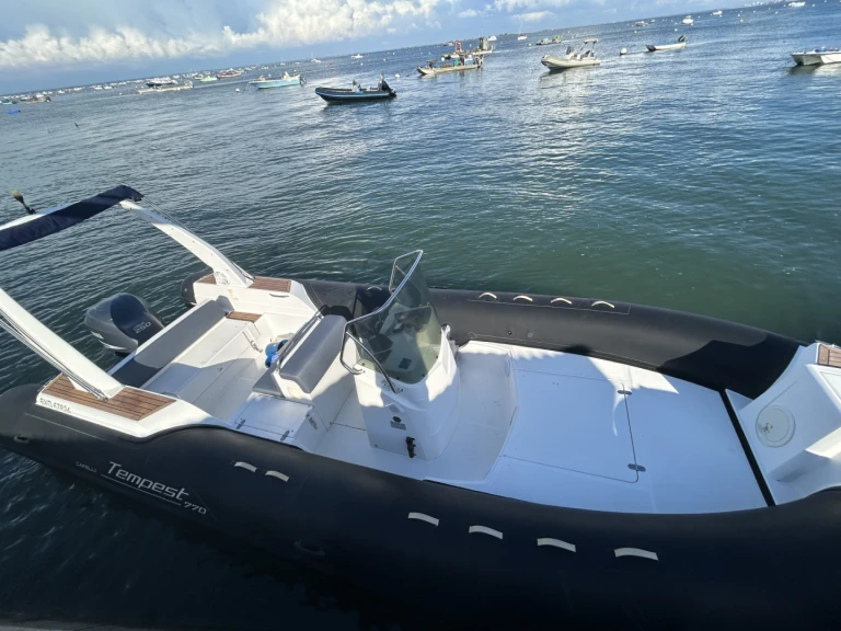Capelli Tempest 770 Sun charter bareboat or skippered in  Lège-Cap-Ferret