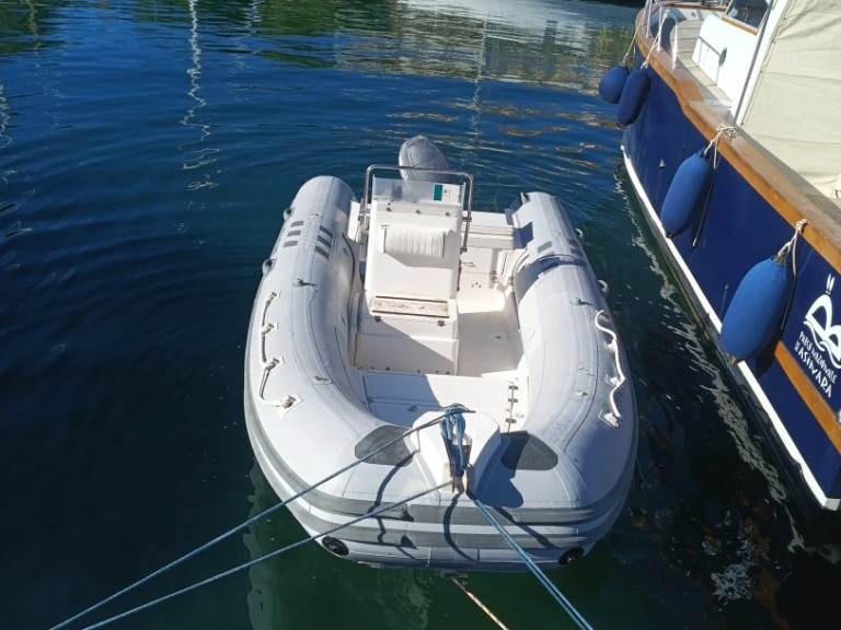 Bwa Bwa 550 charter bareboat or skippered in  Stintino