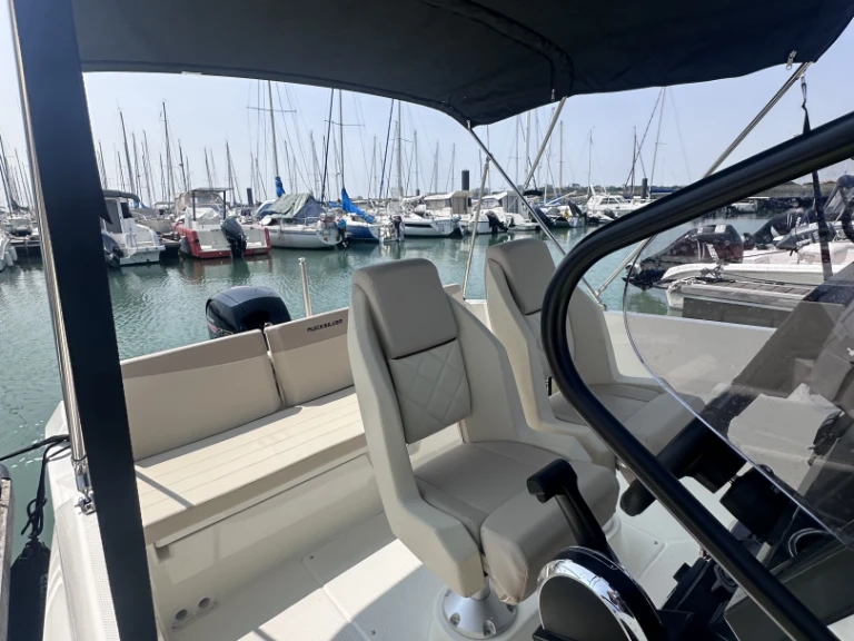 Quicksilver 705 Open charter bareboat or skippered in  La Rochelle
