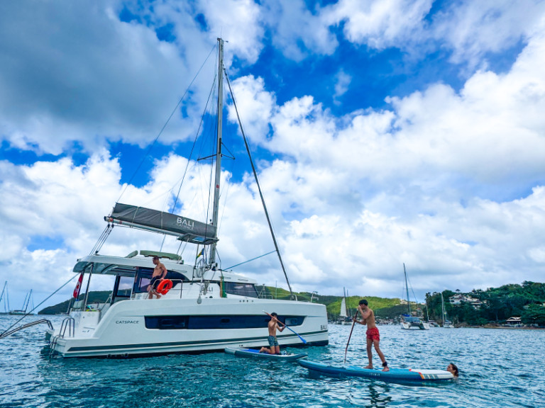 Yacht hire Clifton cheap Bali Catspace Voile