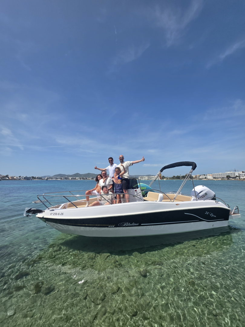 Hire a Blumax Bluline 21 Ibiza Town