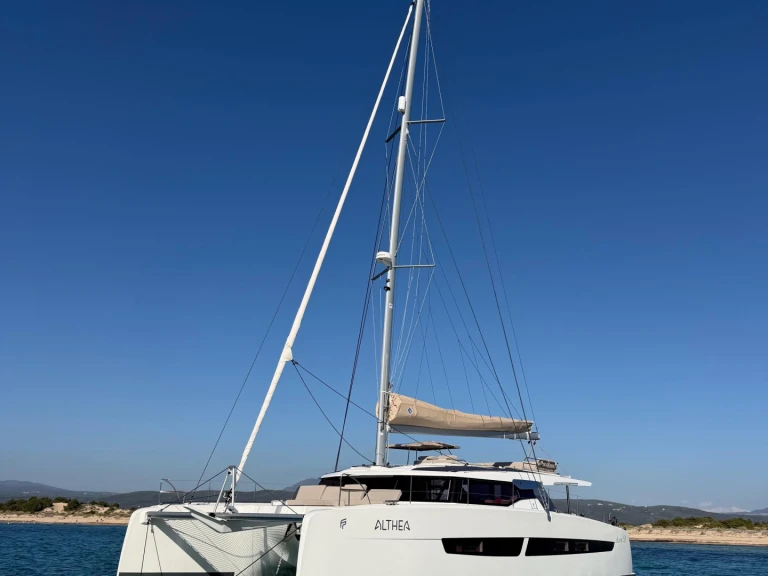 Catamaran hire in Zakynthos - Fountaine Pajot Aura 51