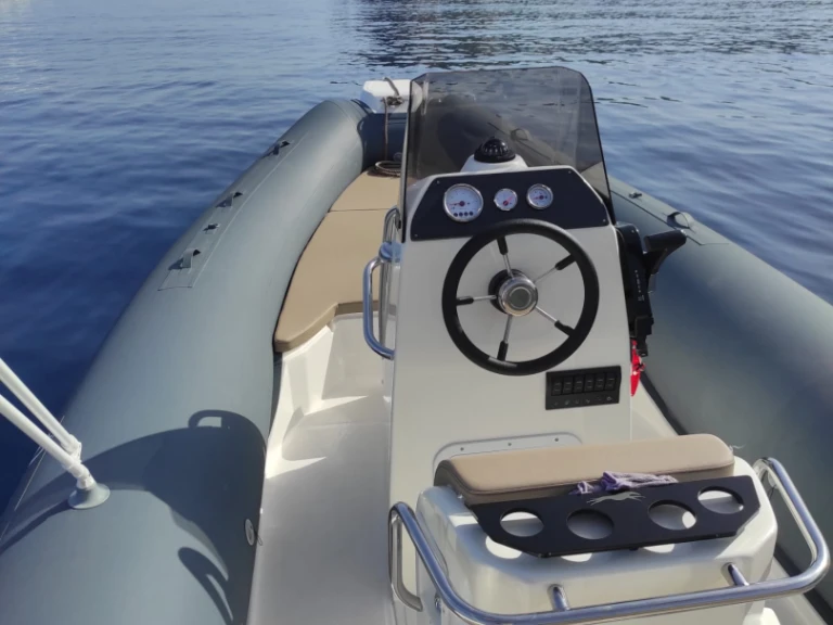 Hire RIB with or without skipper Blue rib Ponza