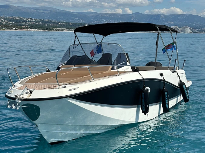 Hire a Quicksilver Activ 755 Open Antibes