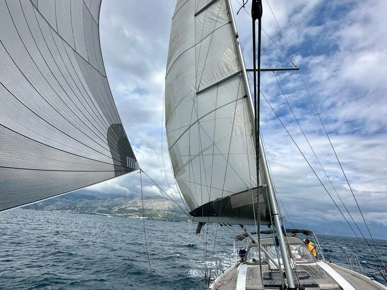 Hanse Hanse 575 charter bareboat or skippered in  Porto-Vecchio