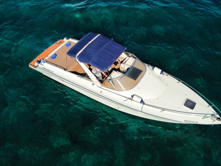 Cranchi Endurance 31 charter bareboat or skippered in  Laganas