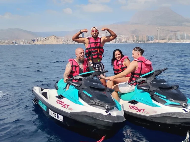 Sea-Doo GTX PRO charter bareboat or skippered in  Villajoyosa