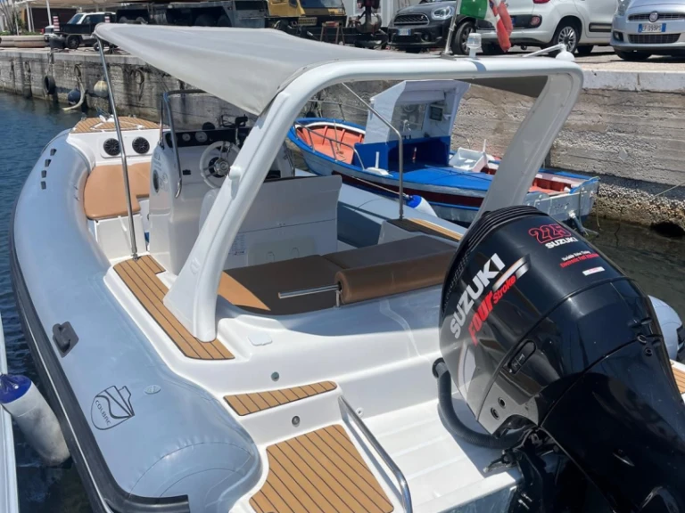 Colbac Shark 720  charter bareboat or skippered in  Marsala