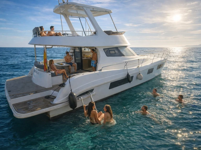 Hire Catamaran with or without skipper Flash Catamarans Torrevieja