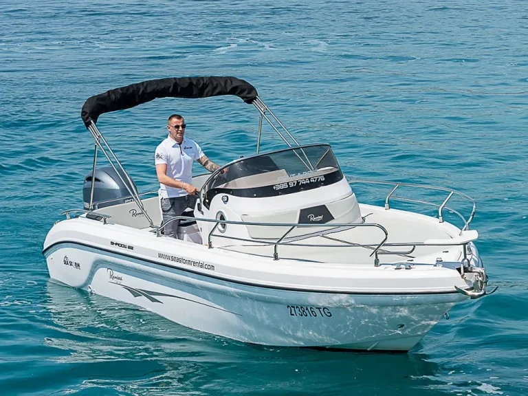  Shadow 22 charter bareboat or skippered in  Trogir