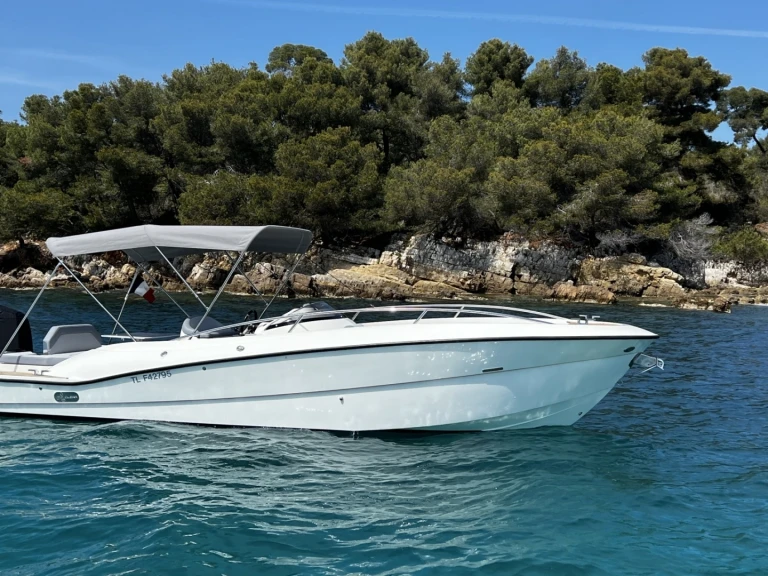 Motorboat hire in Mandelieu-la-Napoule - Clear Libra open