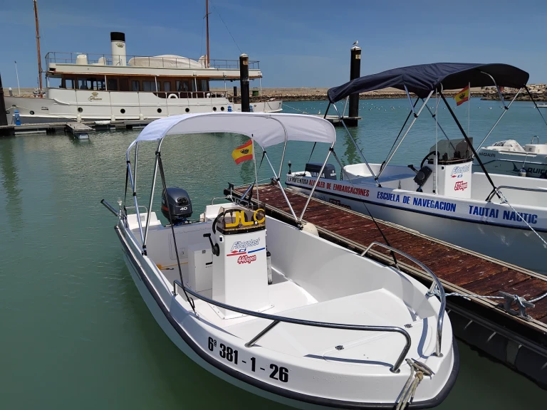 FIBERPLAST  440 Open  charter bareboat or skippered in  Spain