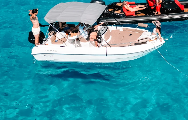 Karel 5.5M charter bareboat or skippered in  Préveza