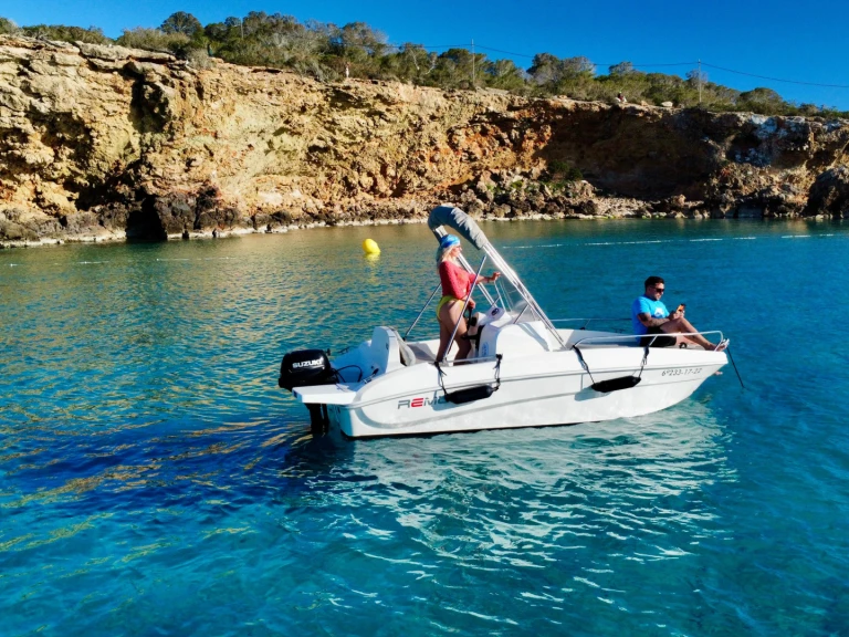 Remus Remus 450 open charter bareboat or skippered in  Sant Antoni de Portmany