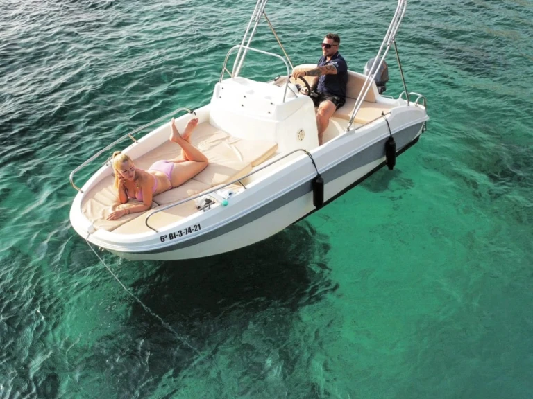 Hire a Quicksilver Activ 455 Open Sant Antoni de Portmany