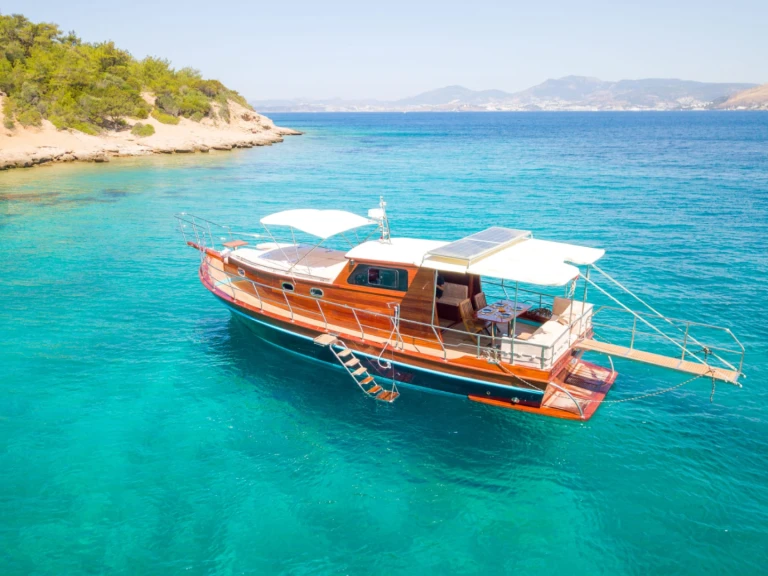 Charter a Hand Made Wood Motorboat in Bodrum on Samboat