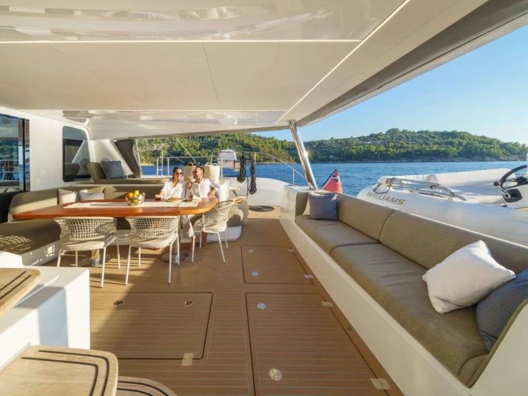 Lagoon PALOMA charter bareboat or skippered in  Tortola