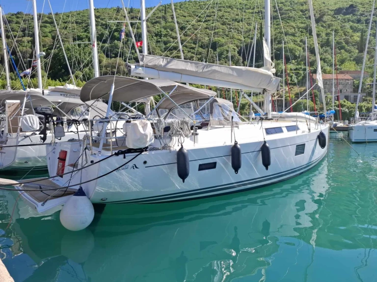 Hanse Hanse 455 charter bareboat or skippered in  Komolac