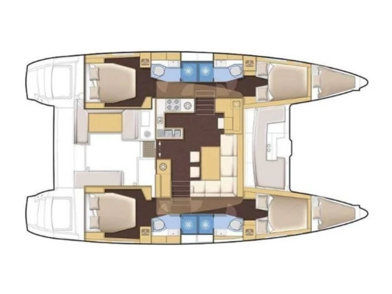 Hire a Lagoon Lagoon 450 F Sukošan