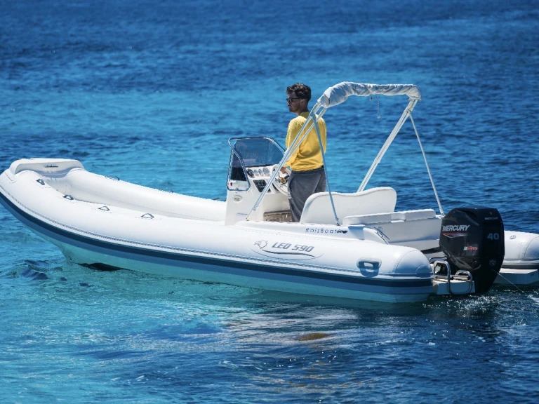 Nautica Led Nautica Led 590 charter bareboat or skippered in  Favignana