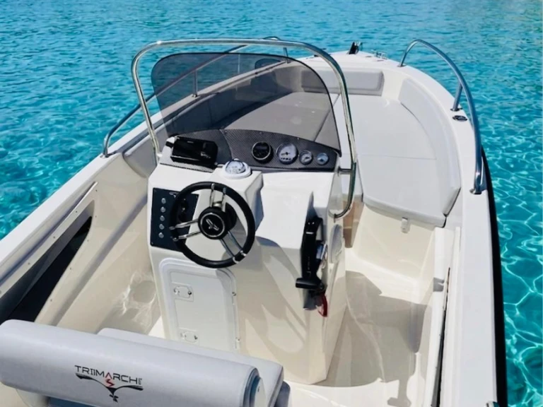 Trimarchi Trimarchi 57 charter bareboat or skippered in  Cala d'Or