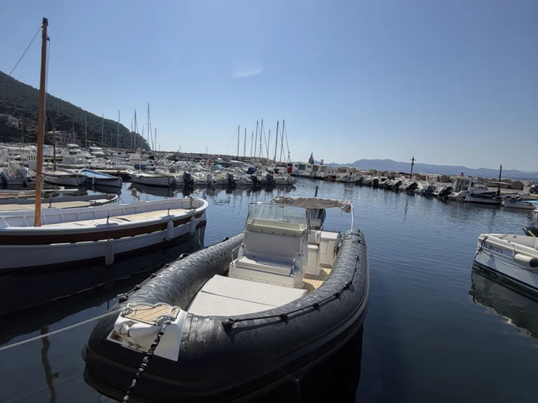 Joker Boat Clubman 24 charter bareboat or skippered in  La Madrague