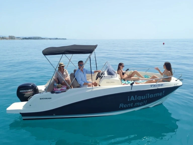 Hire Motorboat with or without skipper Quicksilver Spain