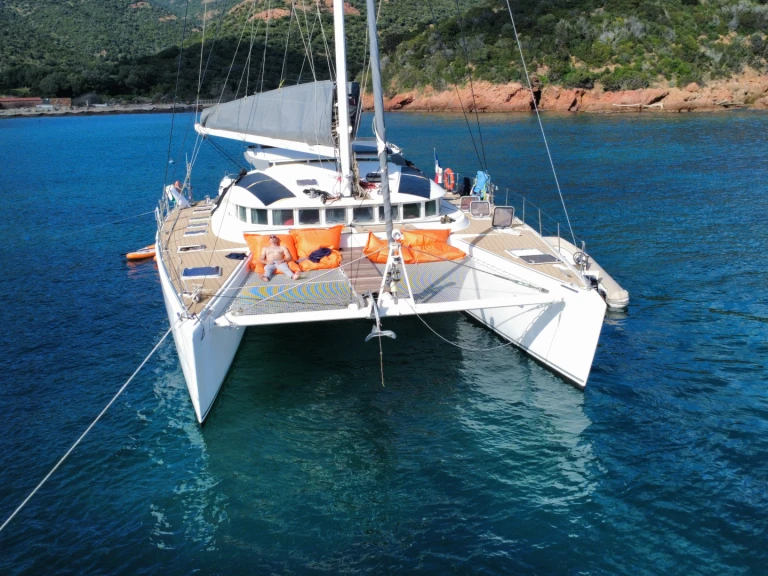 Lagoon Lagoon 570 charter bareboat or skippered in  Ajaccio