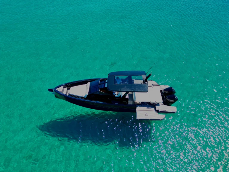 Yacht hire Olbia cheap Virtue V10 Top
