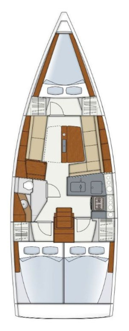 Hire Sailboat Hanse with a boat licence