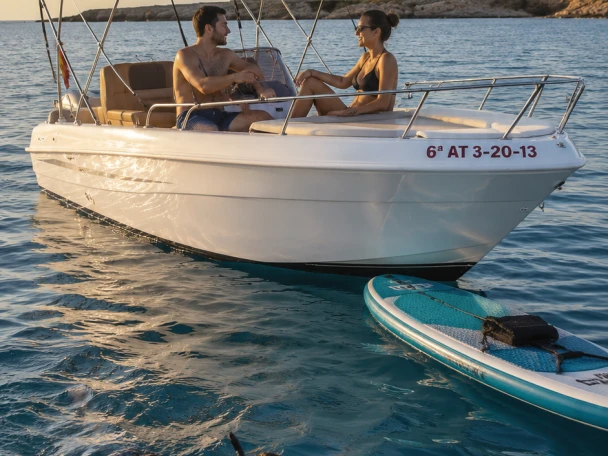Selva Selva D 5.6 charter bareboat or skippered in  Port of Alicante