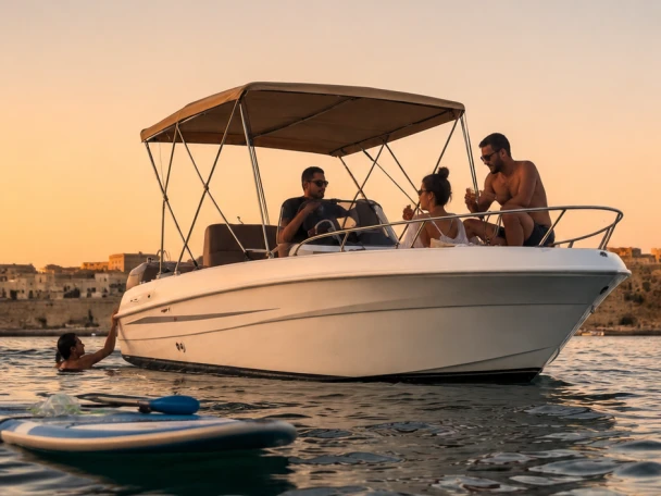 Selva Selva D 5.6 charter bareboat or skippered in  Port of Alicante