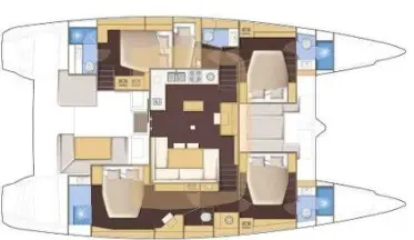Charter a Lagoon Lagoon 52 F in Olbia Port on Samboat