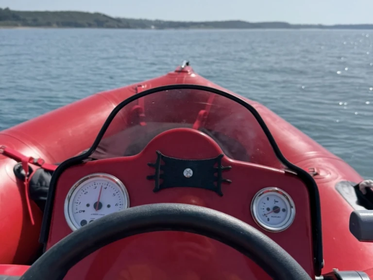 Zodiac MK 2 Futura charter bareboat or skippered in  Erquy