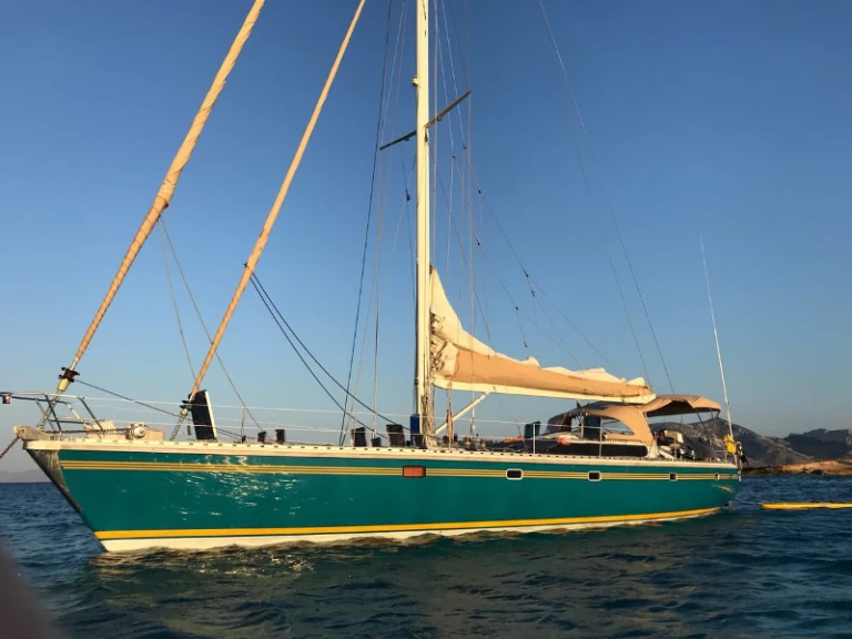 Dufour Dynamique 62 charter bareboat or skippered in  Paros (Island)