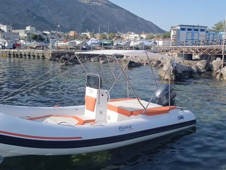 Bwa Bwa 4.80 charter bareboat or skippered in  Isola delle Femmine