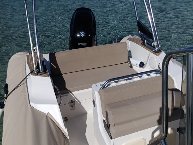 Capelli Tempest 700 charter bareboat or skippered in  Marina Formentera