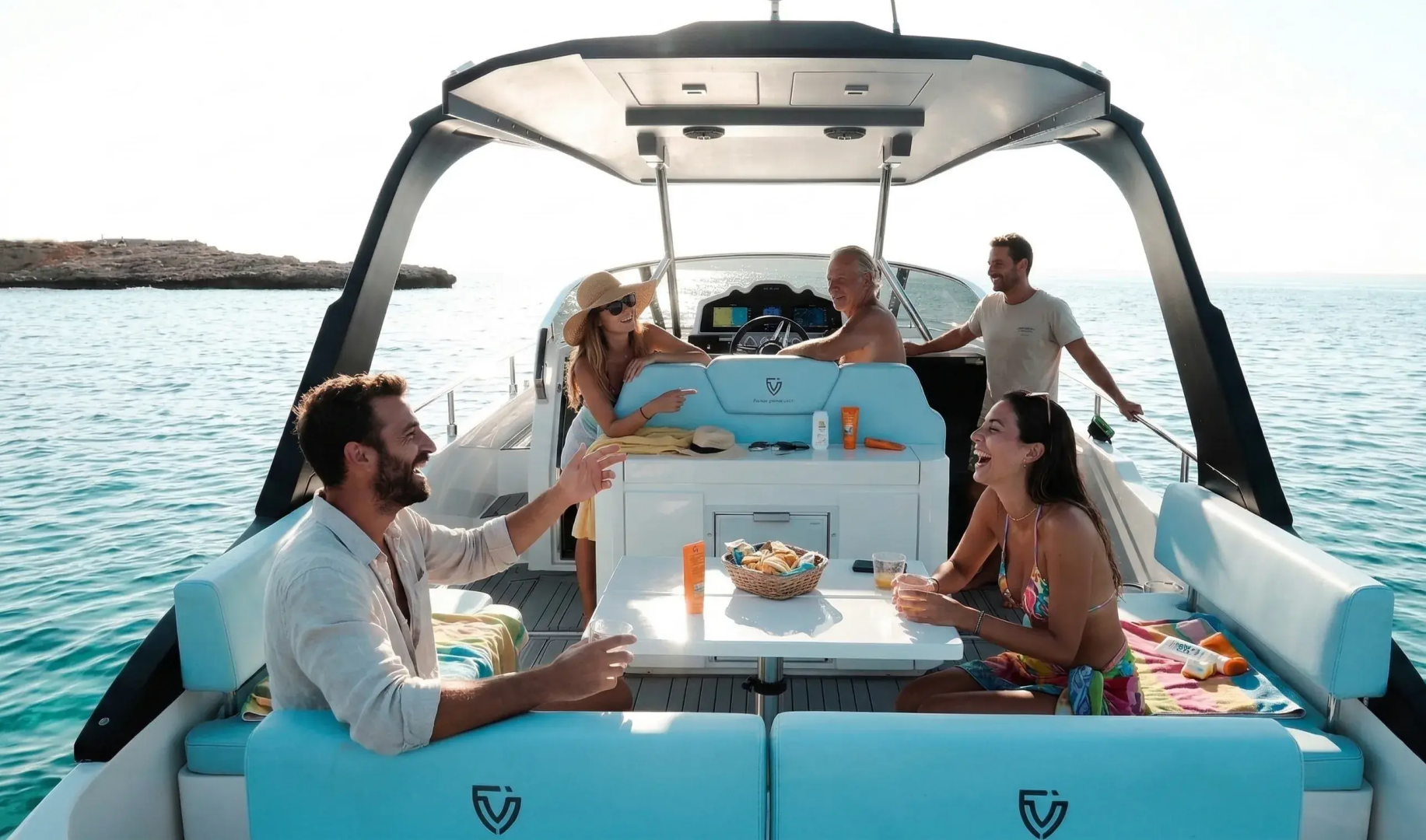 FIM 340 charter bareboat or skippered in  Ibiza Town