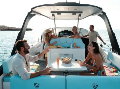 FIM 340 charter bareboat or skippered in  Ibiza Town