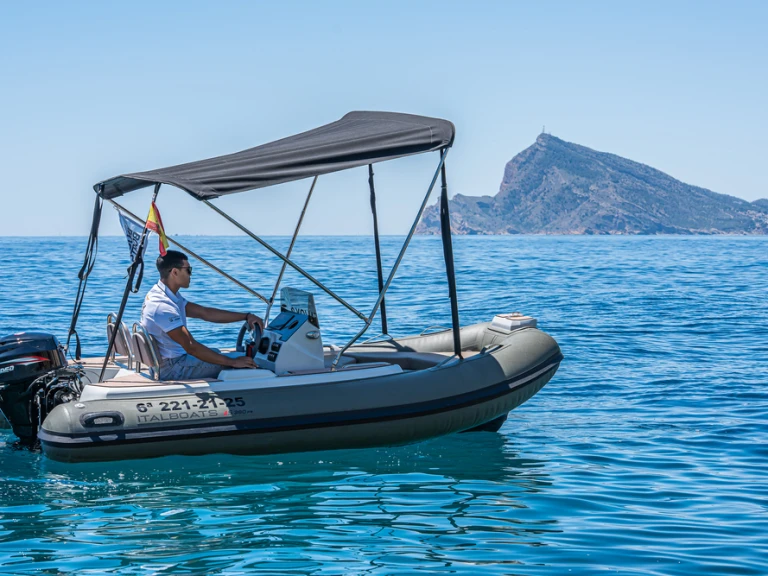 Hire RIB with or without skipper Italboats Altea