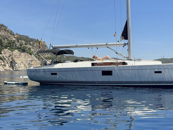Hanse Hanse 455 charter bareboat or skippered in  La Savina